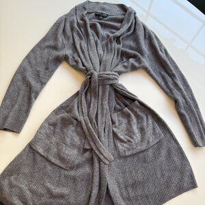 Barefoot Dreams Heathered Gray Robe - S/M